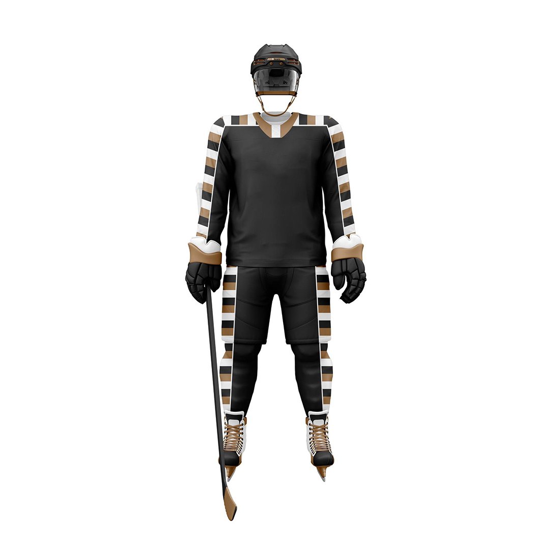 Most Popular Design Your Own Logo Ice Hockey Uniform Plus Size Ice Hockey Uniform For Adult Online Sale