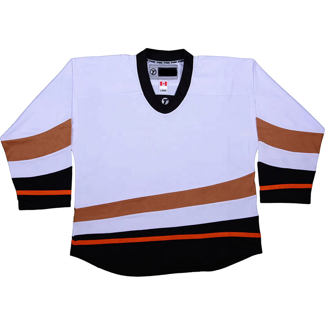 ice hockey uniform Top Quality Embroidery Custom Team Ice Hockey sweater Customized ANAHEIM DUCKS ICE HOCKEY JERSEY
