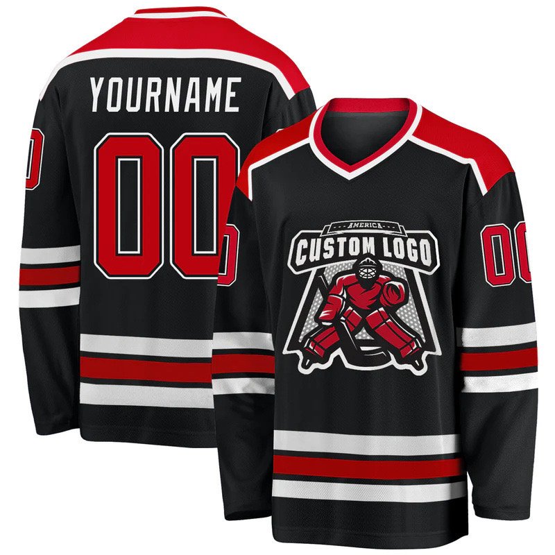 OEM factory hockey jersey fabric hockey jersey manufacturer jersey hockey ice for team