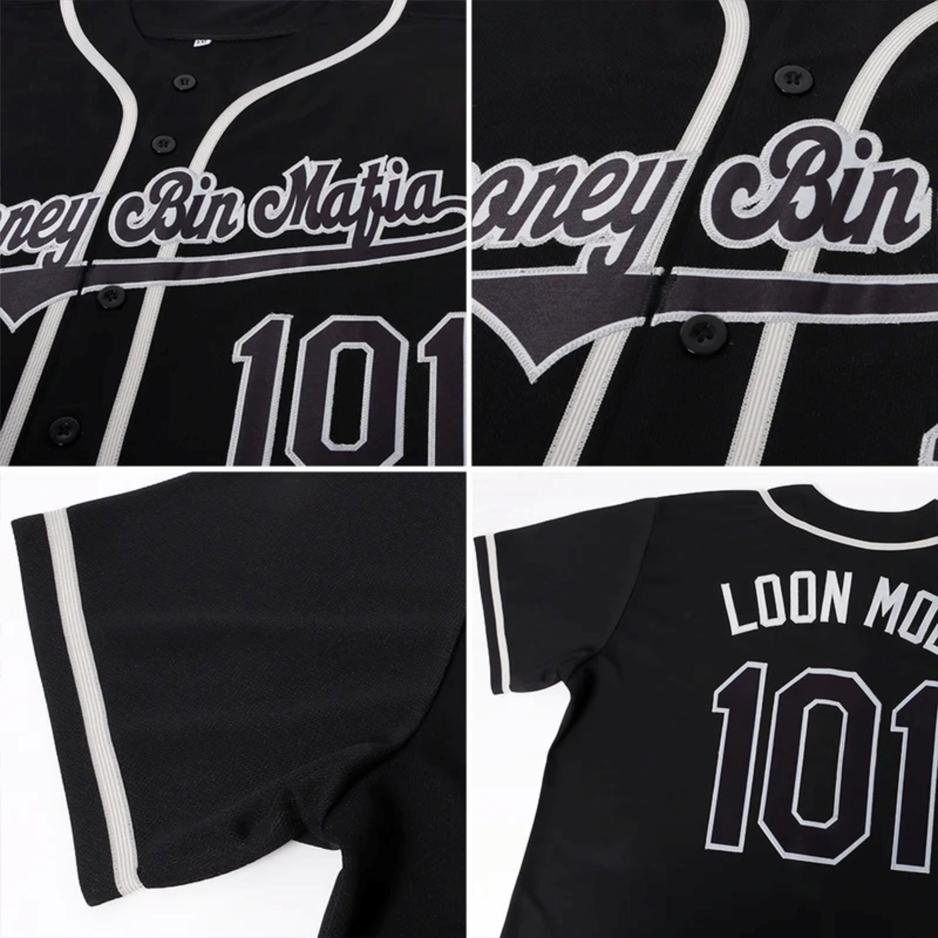 Wholesale 100%Polyester Sublimation Durable Baseball Jersey High Quality Fabric Perfect for Team Sports Fans and Casual Outfits