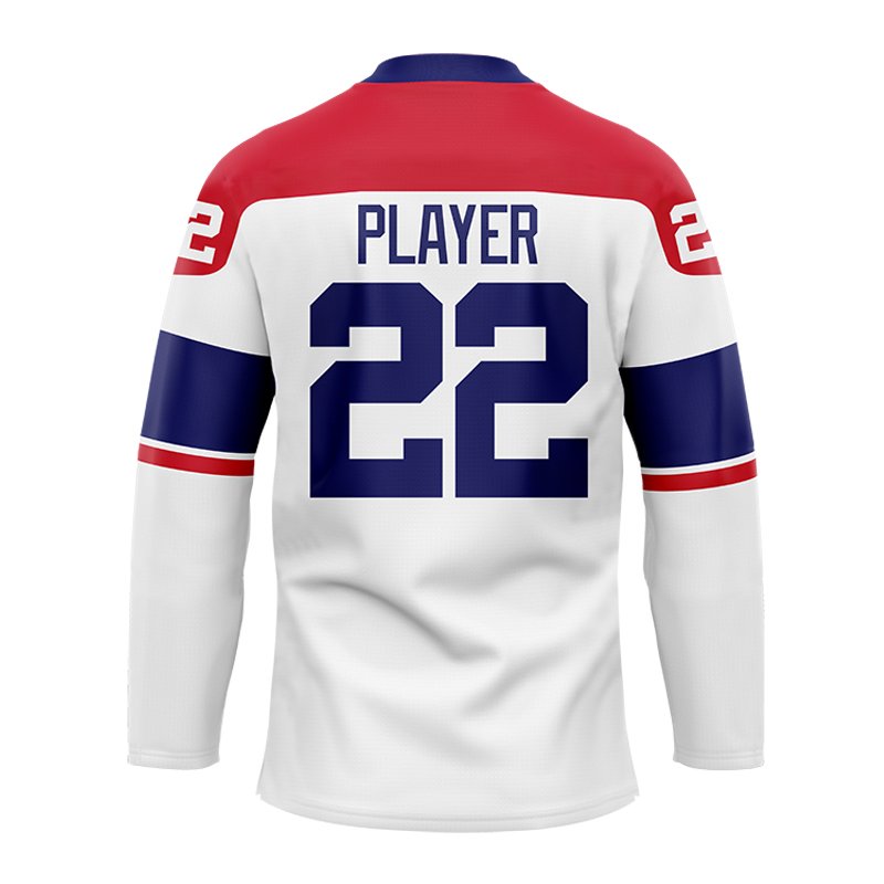 2024 OEM Sublimated Hockey Jerseys Custom Logo Ice Hockey Uniforms Ice Hockey Style Jersey