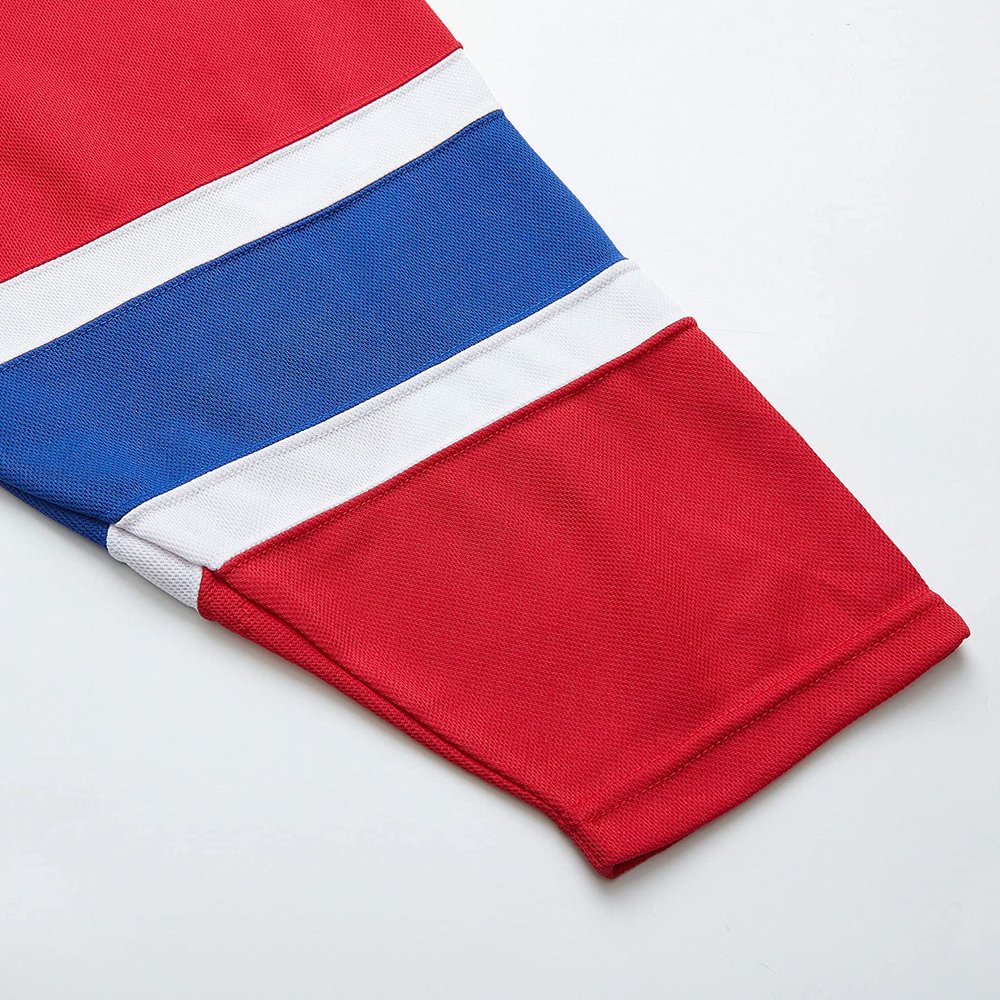 High Quality Customized Latest Product Sublimation Ice Hockey Jersey Printing Quick Dry OEM Sports Slim Fit Ice Hockey Jersey