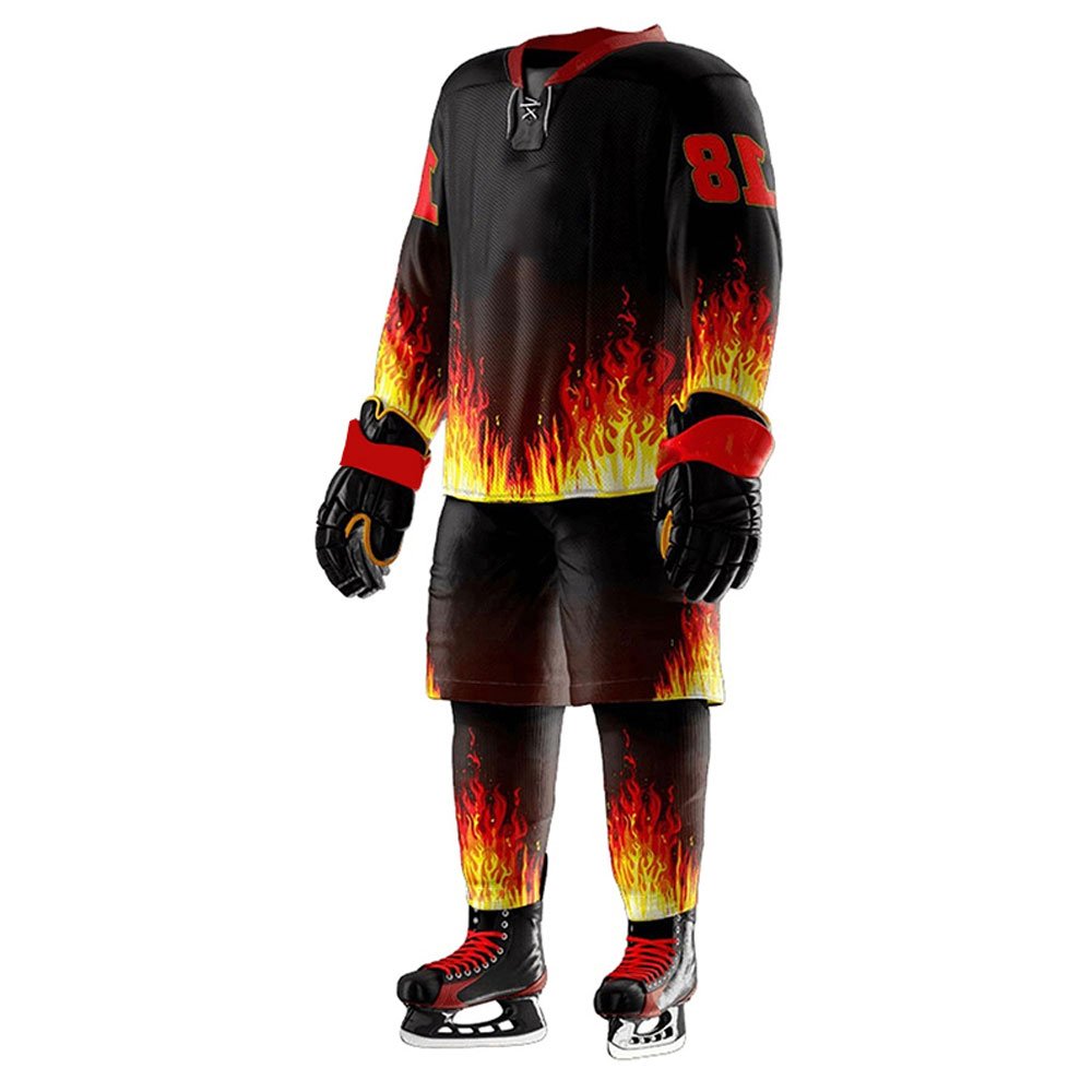 Plus Size Customized Manufactured Ice Hockey Pant Shell For Ice Hockey Uniform Customized Unique Hockey Jersey Uniform