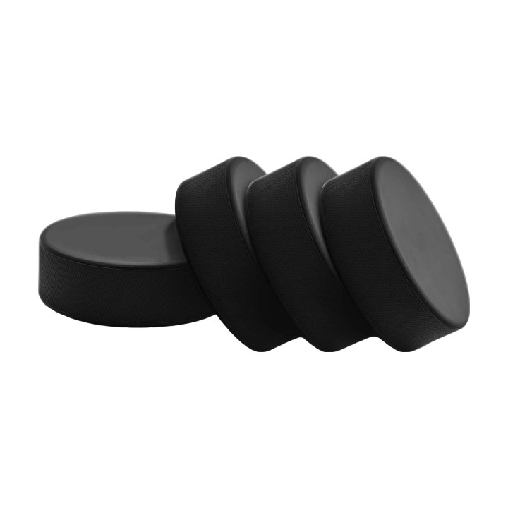 Factory Direct Price Hight Quality Durale Reliable Ice Hockey Pucks Classic Training Solid Wear Rubber Ice Hocksey Pucks
