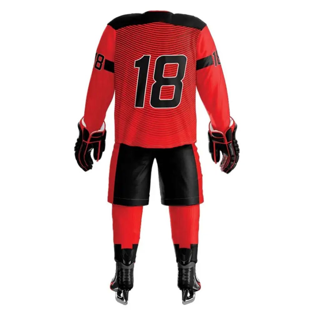 Best Selling OEM Team Name Ice Hockey Uniforms Cheap Price Sports Wear with Sublimation Printing Sets Style for Online Sale