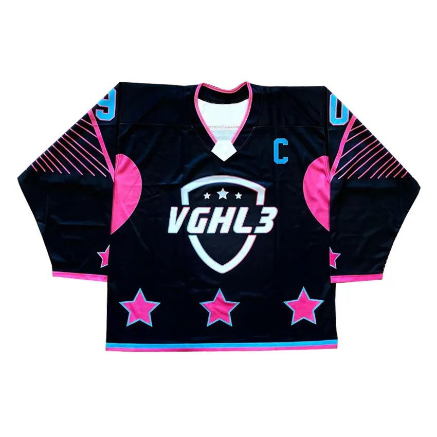 100% mesh polyester most popular ice hockey wear custom ice hockey team jersey hockey uniform red