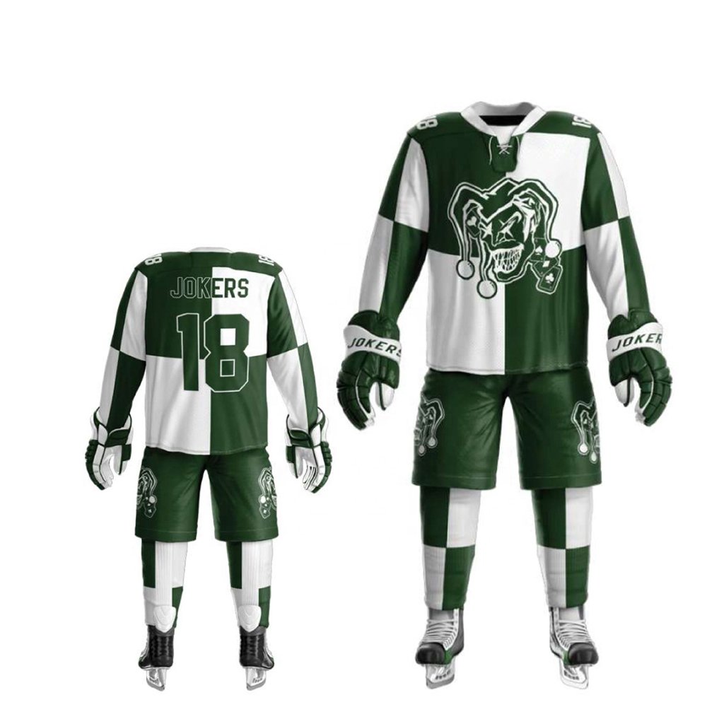 Men Premium Quality Ice hockey jersey customize logo comfortable size full sleeve ice hockey uniforms
