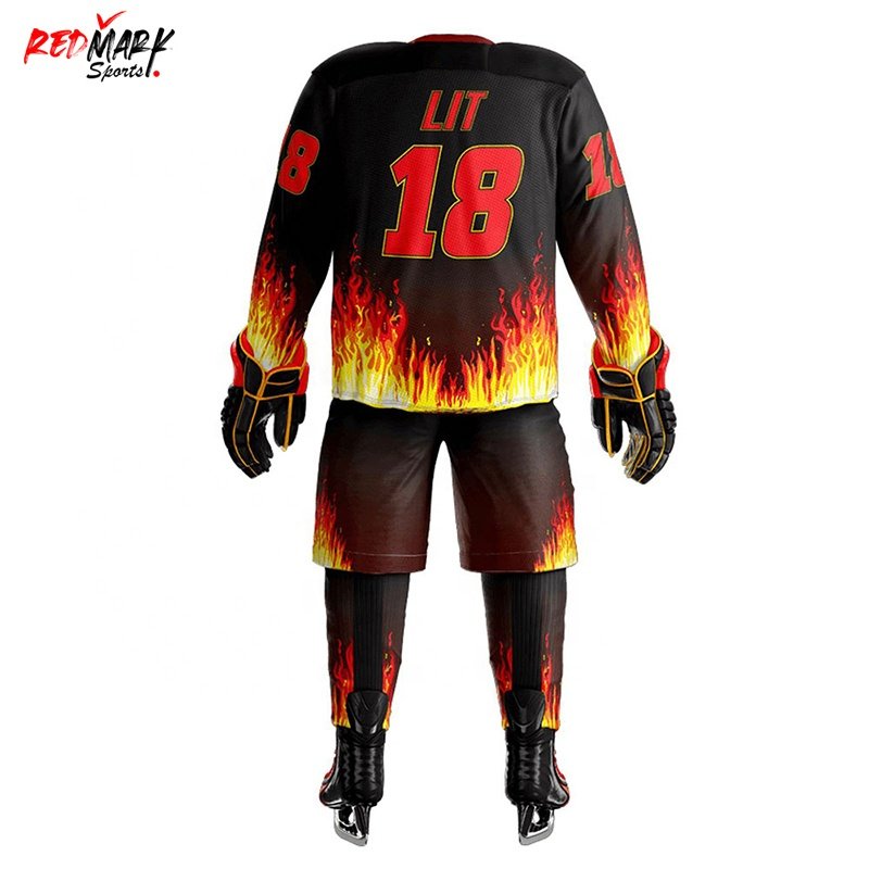 Sports Wears Sublimation Printed Comfortable Portable Quality Unique Design Professional Ice Hockey Uniforms