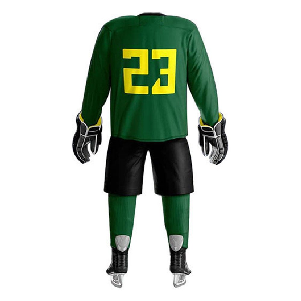 Wholesale Custom Logo Design Hockey Jersey OEM Field Hockey Uniform Sublimation Printing Adult Size Training Shirt Ice Hockey