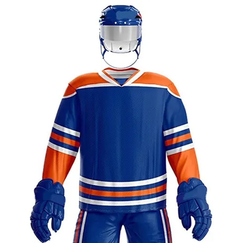 2023 Latest Style oem Custom Sublimated Quality Men Ice Hockey Uniform Sets Best Quality Ice Hockey Uniform