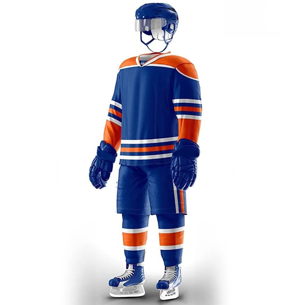 2023 Latest Style oem Custom Sublimated Quality Men Ice Hockey Uniform Sets Best Quality Ice Hockey Uniform