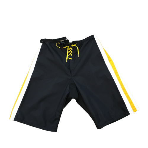custom hockey pants embroidery tackle twill hockey shorts nylon waterproof hockey pants shell