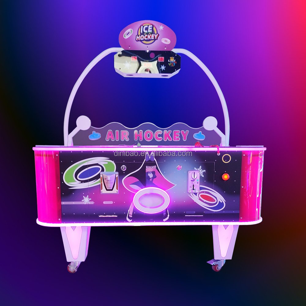 2024 Indoor Amusement Game Arcade Machine Coin Operated Air Hockey Table Sport Games Ice Hockey Game Machine