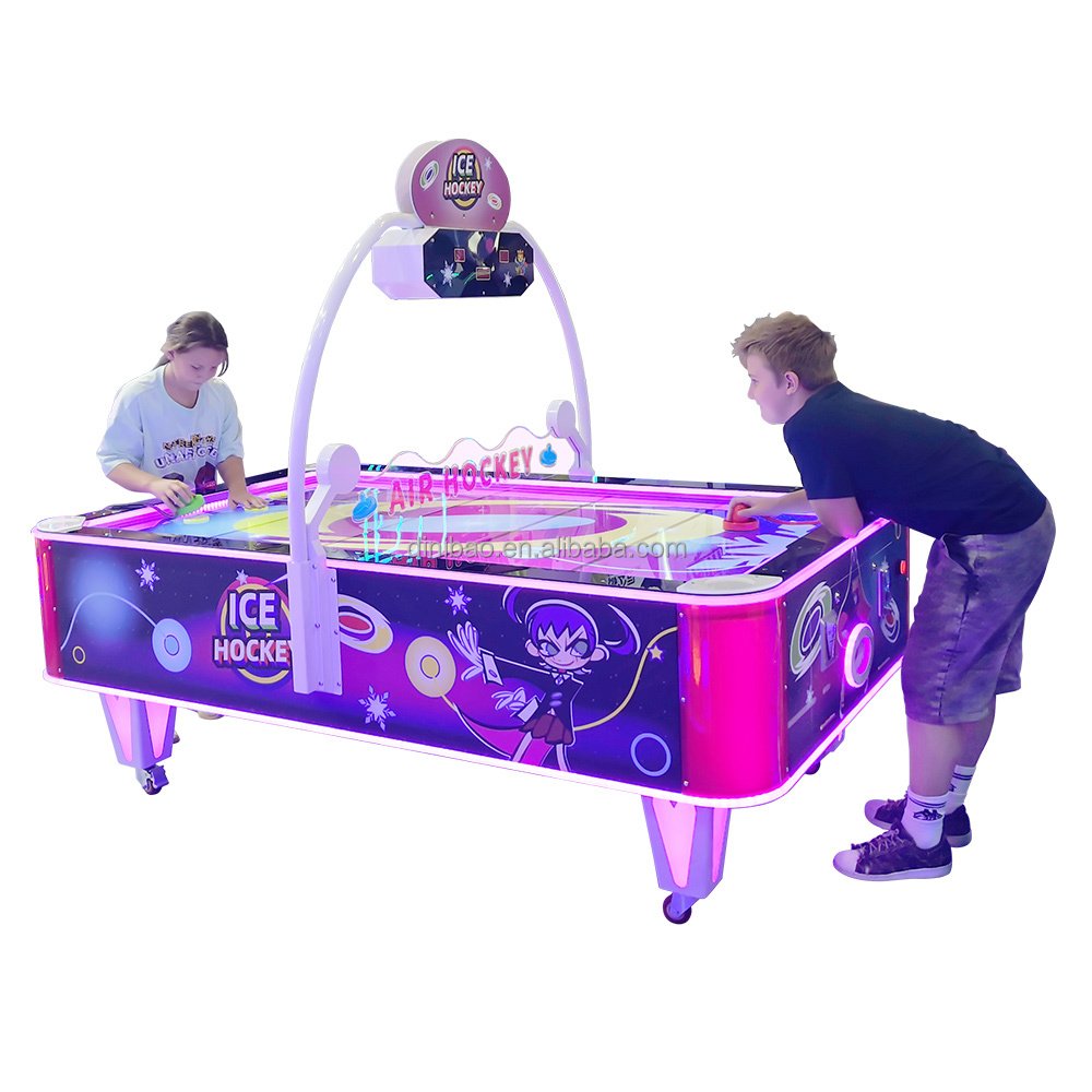 2024 Indoor Amusement Game Arcade Machine Coin Operated Air Hockey Table Sport Games Ice Hockey Game Machine