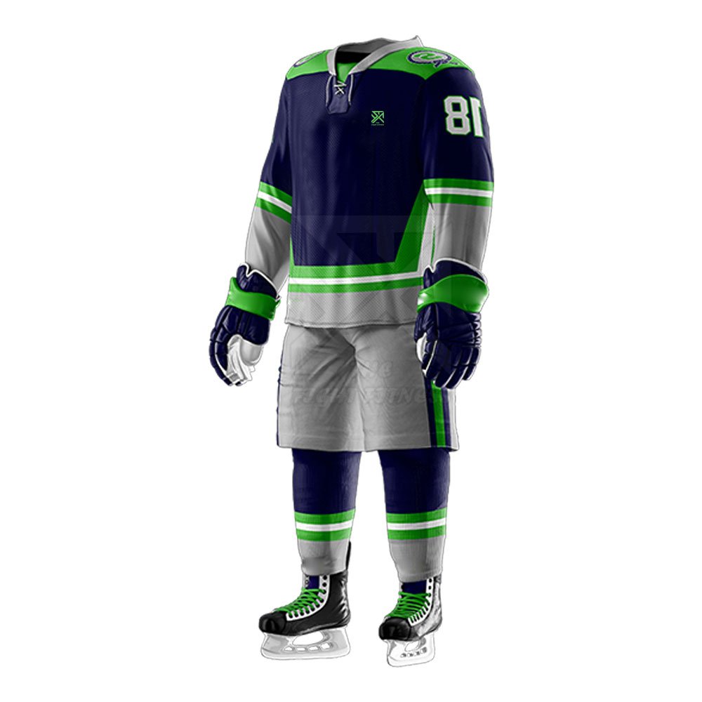 Best Design Top Quality Ice Hockey Wear Custom Youth Jerseys & Shorts Ice Hockey Uniform 2024