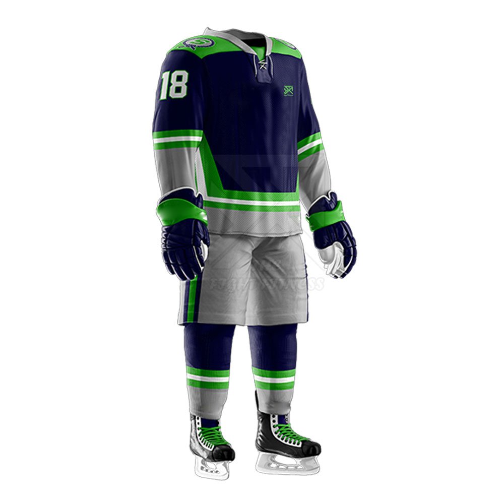 Best Design Top Quality Ice Hockey Wear Custom Youth Jerseys & Shorts Ice Hockey Uniform 2024
