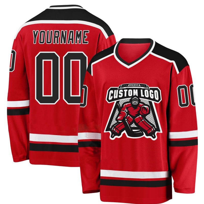 Wholesale Custom Ice Hockey Jersey Sublimation With Customized Color Size And Logo Print 2024 Custom Made OEM Ice Hockey Shirts