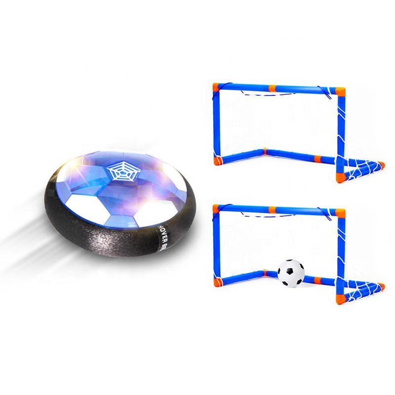 Mini Hockey Sets Kids Outdoor Soccer Goal Air Pusher Ice Hockey Table Toy