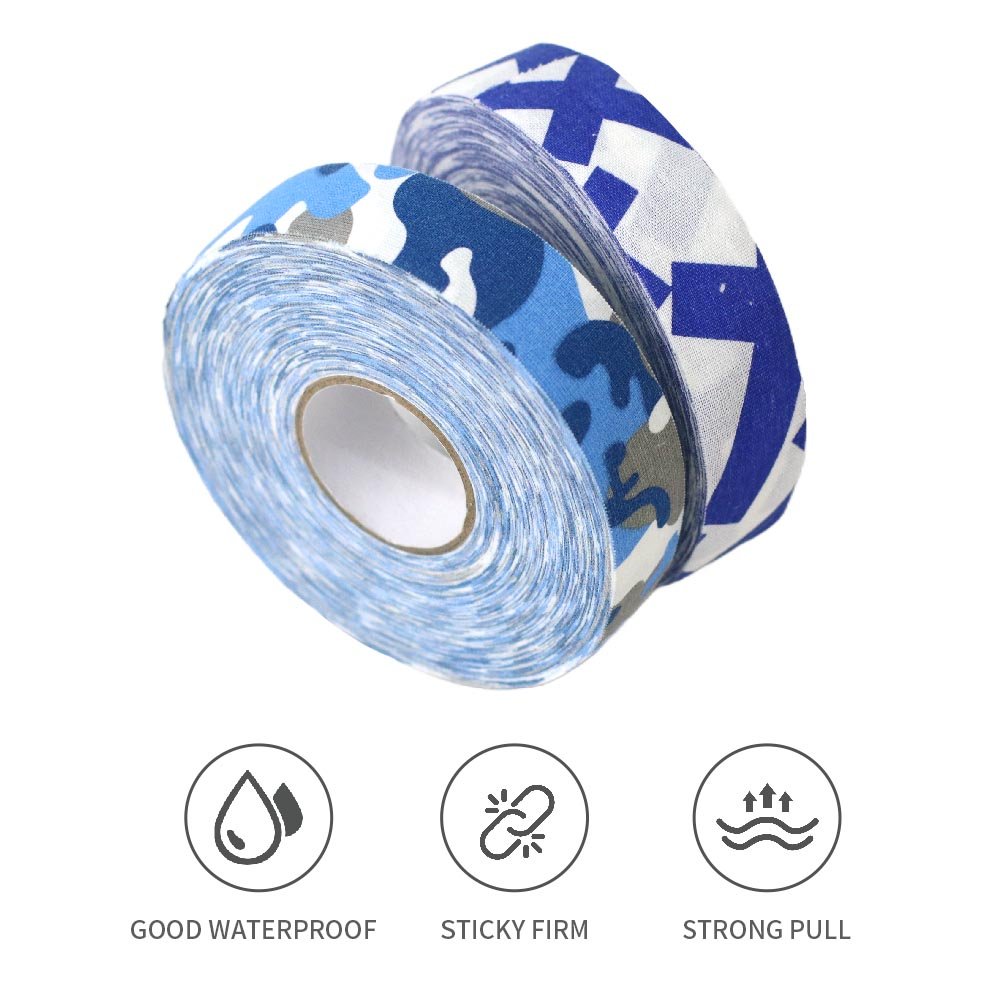 Wholesale Factory Directly Woven Cotton Custom Picture Logo Customized Ice Hockey Tape