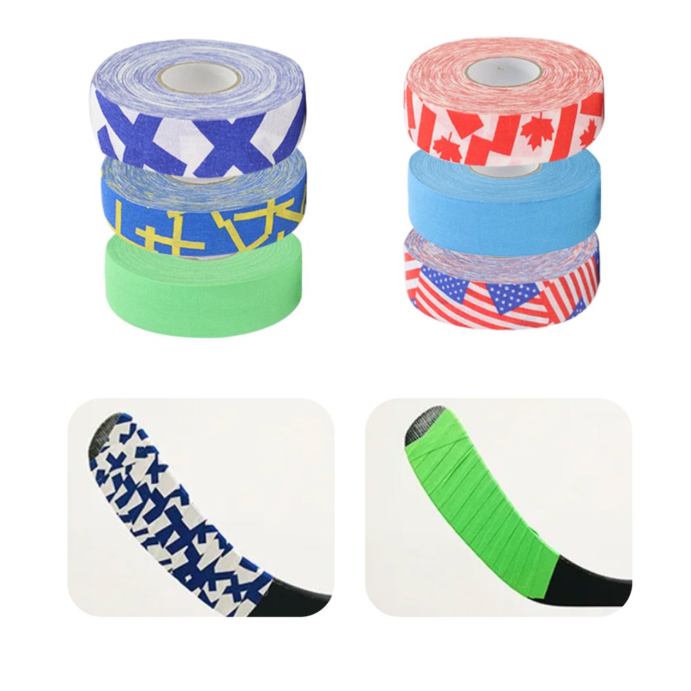 Wholesale Factory Directly Woven Cotton Custom Picture Logo Customized Ice Hockey Tape