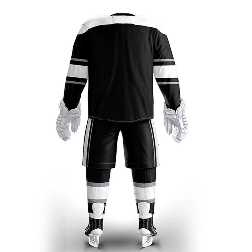 Comfortable Custom Size Ice Hockey Uniform In Stock 100% Polyester Made Ice Hockey Uniform