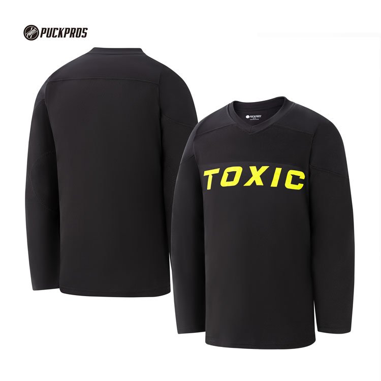 Custom Practice Team Camp Blank Hockey Jersey High Breathable Screen Print Training Program Hockey Jersey