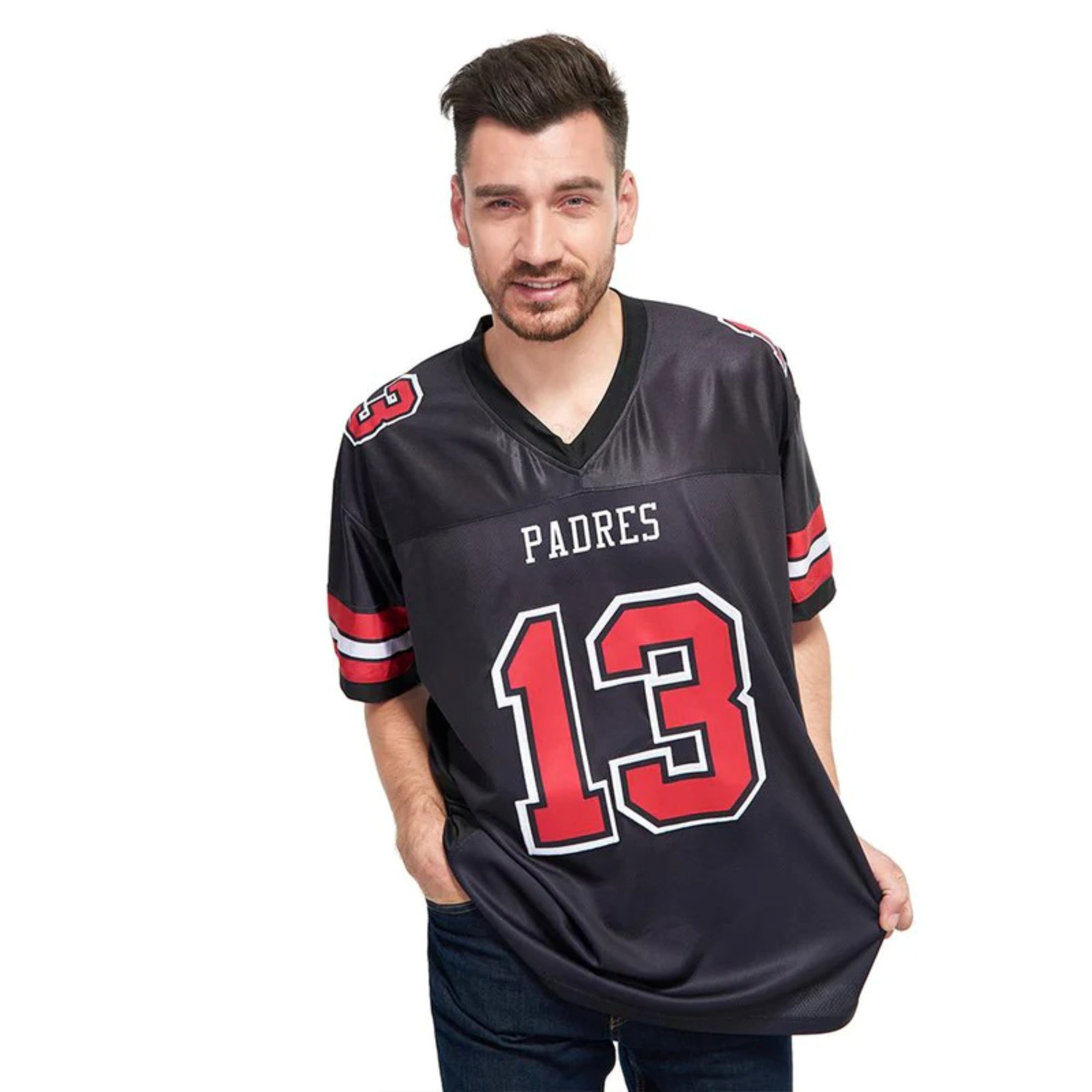 Wholesale Short Sleeve Tshirt 100%Polyester Hockey Jerseys Uniform Mesh Sublimated Mesh Printed Applique Logos Custom Embroidery