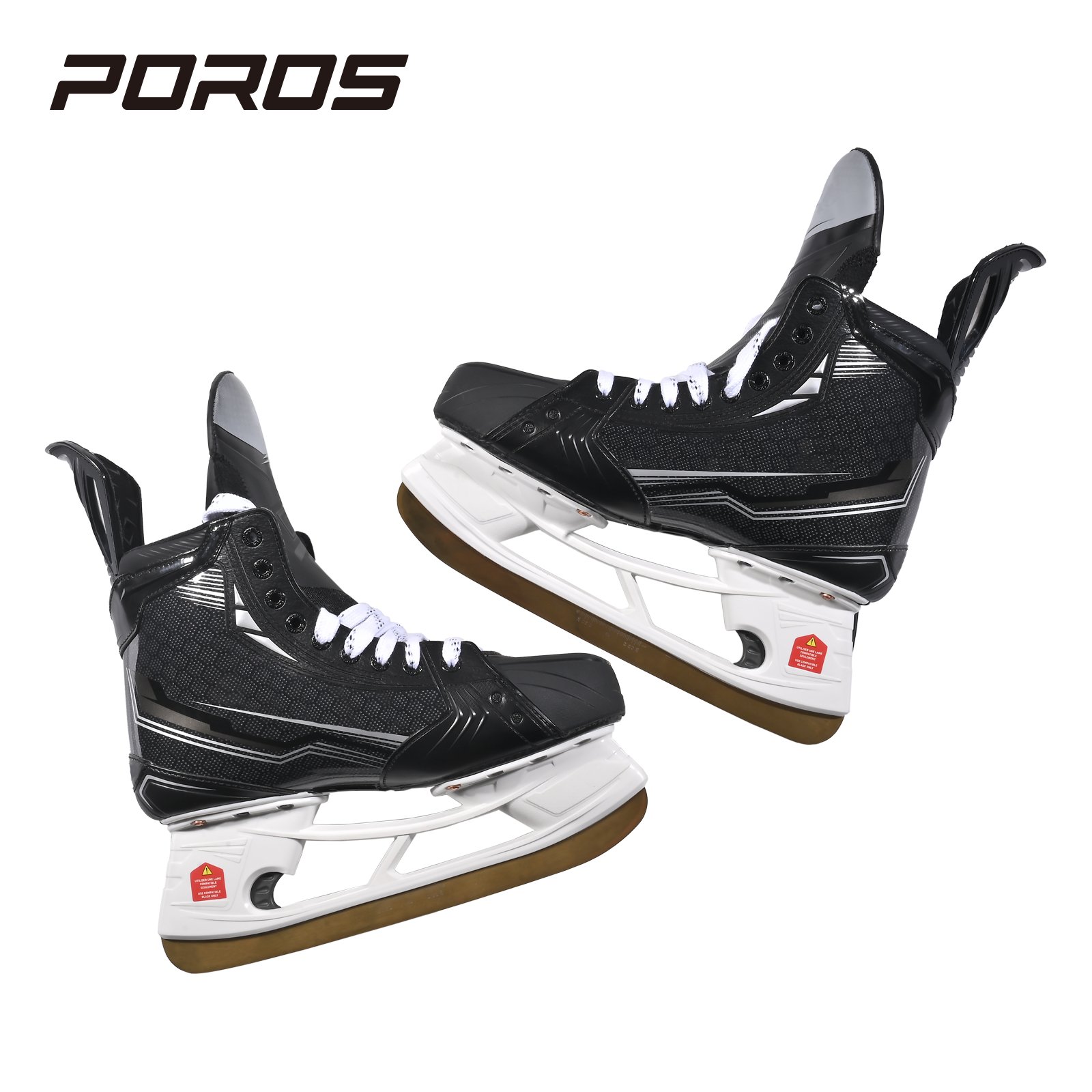 POROS Customize Manufacture Ice Hockey Skate Blade Skate Steel Top Quality Golden New Material New Design Wholesale