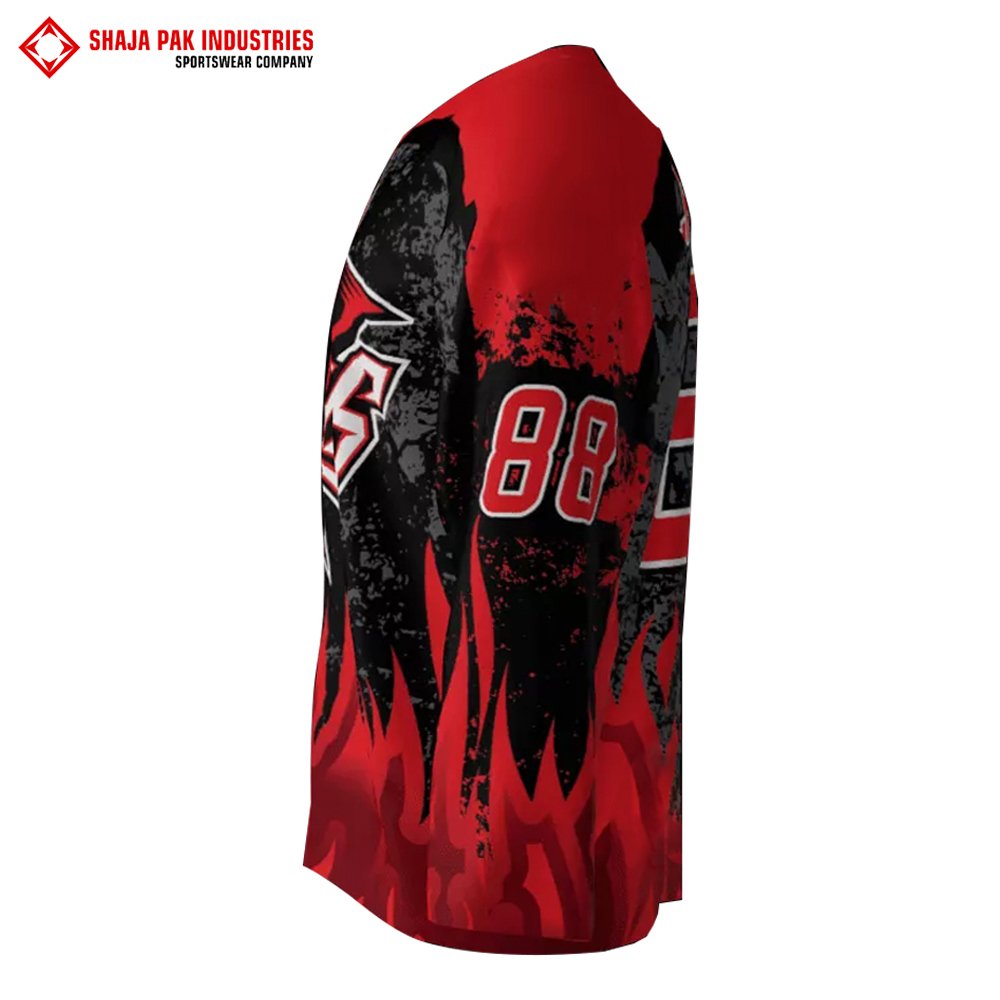 Top Quality Fashion Customized Logo Team Sports Long Sleeve Sublimation Printed Ice Hockey Jersey