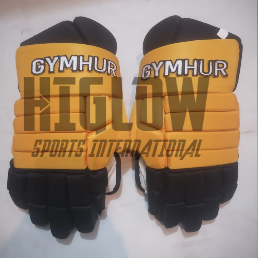 Custom Design Ice Hockey Gloves Pair With Quality Materials Comfortable Ice Field Hockey Gloves