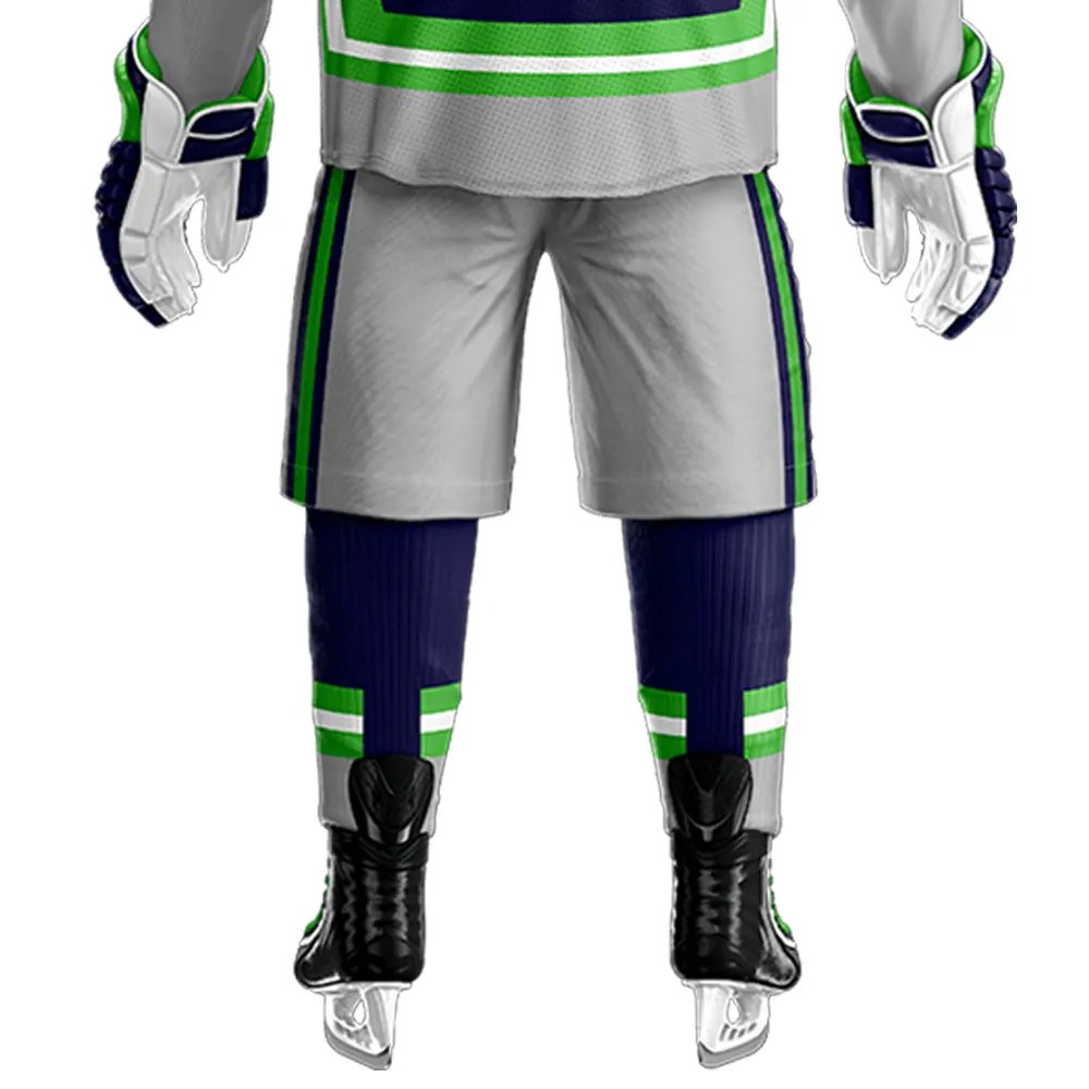 2024 OEM Customized Men Ice Hockey Uniform Custom Logo Design Men Ice Hockey Uniform Breathable Comfortable Ice Hockey Uniform