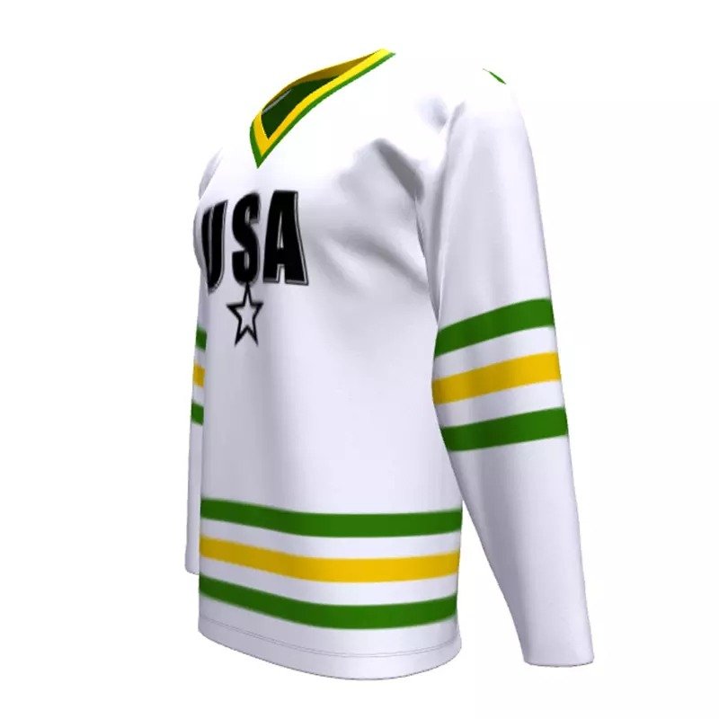 Top Quality Fashion Customized Logo Team Sports Long Sleeve Sublimation Printed Ice Hockey Jersey