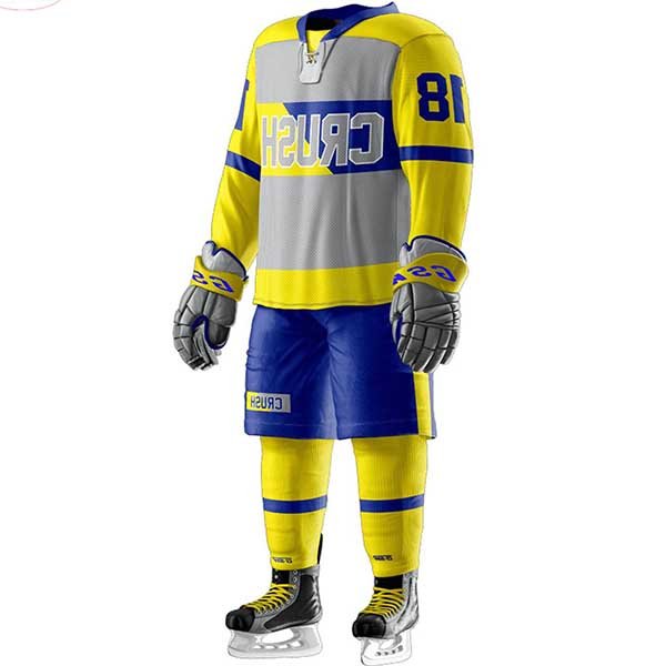 Wholesale Custom Sublimation Youth Ice Hockey Jersey Good Quality Teams Sport OEM Service Men's Ice Hockey Uniform