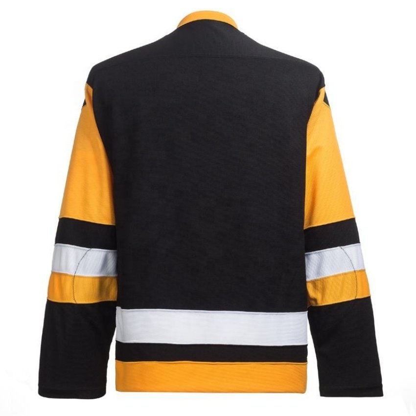 Wholesale Custom Embroidery Applique Ice Hockey Jersey 100% Polyester Hockey Jersey