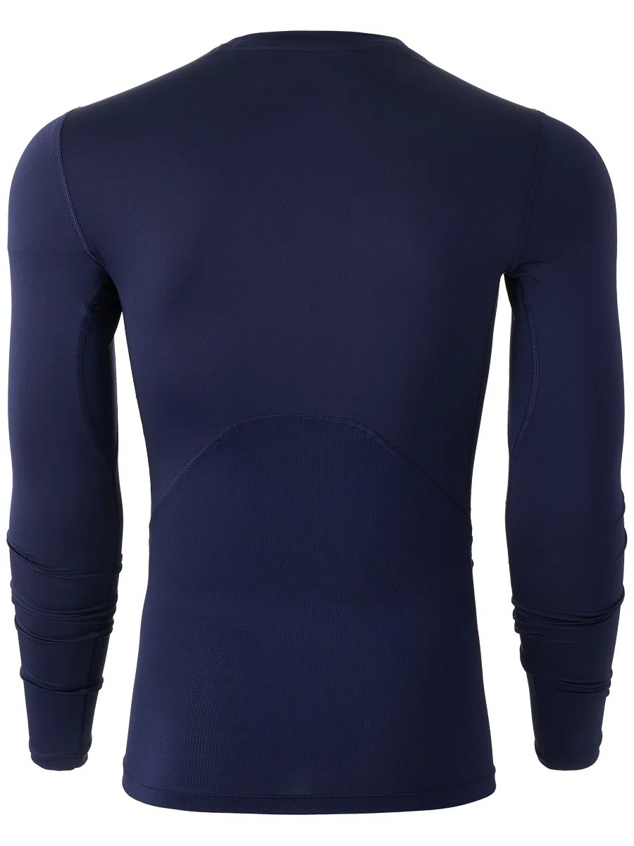 Flatlock Seams Anti-Odor Hybrid Raglan long Sleeves Compression L/S Shirt - Men's hockey jersey