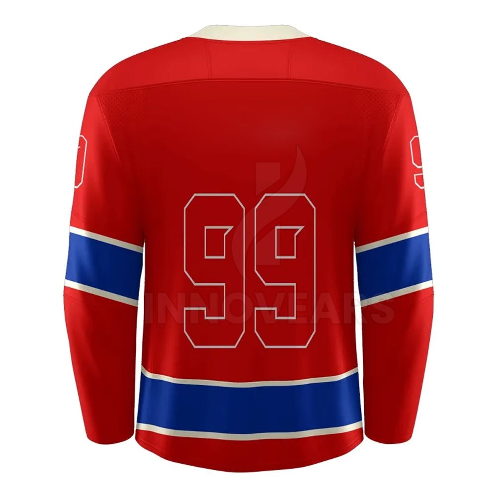 Custom Made Design Professional Team Ice Hockey Jersey Cheap Sublimated Name Numbers Ice Hockey Jersey