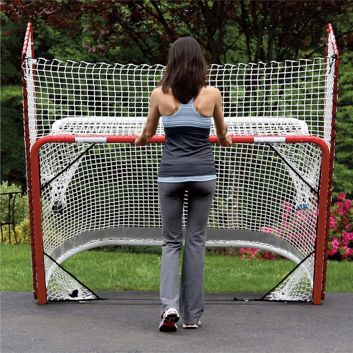 ODM/OEM High Quality Ice Hockey Practice Shootingtraining Sport Folding hockey goal net ice hockey goal