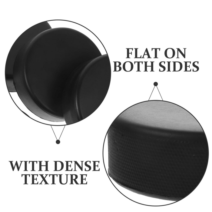 Wholesale Price Solidl Hight Quality Durable Ice Hockey Pucks Custom Logo or Blank Solid Wear PVC Ice Hocksey Pucks