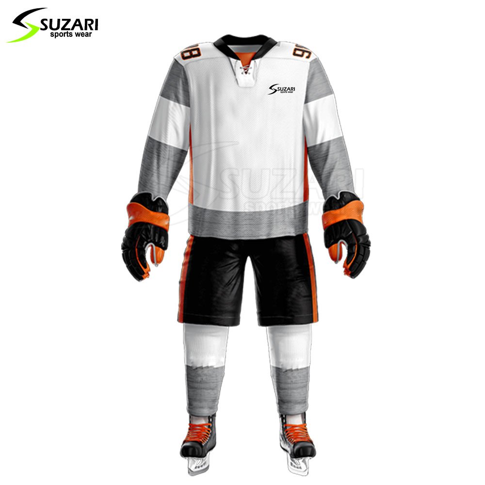 Low Moq 2024 Design Your Own Team Ice Hockey Uniform Professional High Quality Ice Hockey Uniform