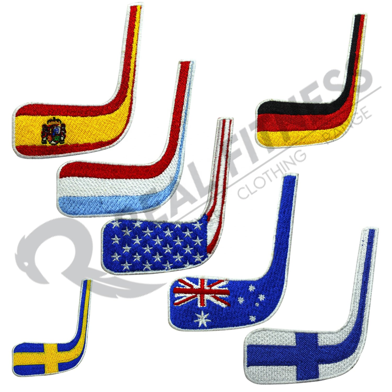 New Arrival Custom Design Sew-on Embroidery Ice Hockey Patches Hockey Patches OEM Custom design Iron on Patch