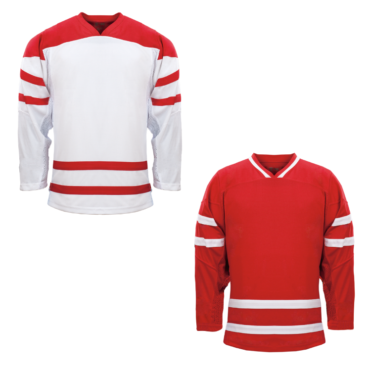 Sublimation printing Mesh Ice hockey jersey breathable sportswear customized high quality club team practice hockey jersey