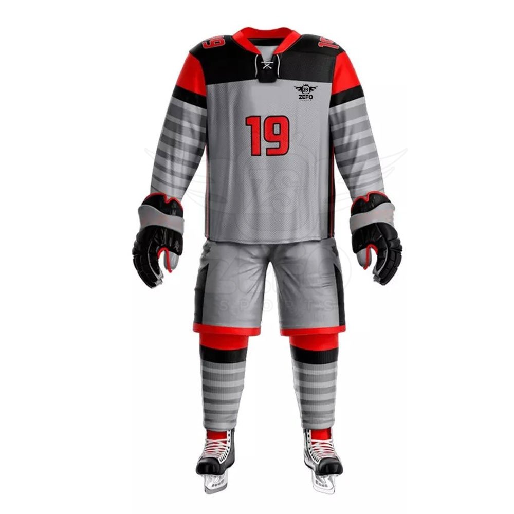 Design Your Own Logo Most Popular Ice Hockey Uniform Plus Size Ice Hockey Uniform For Adult