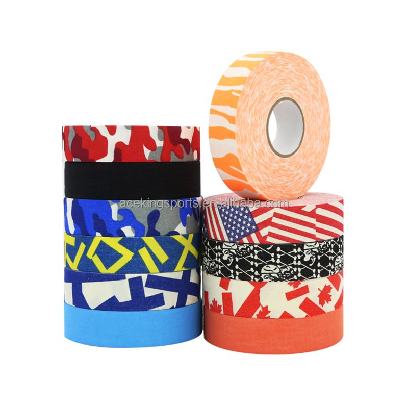 Hockey Tape Multipurpose Cloth Tape Roll For Ice & Roller Hockey Stick, Blade & Handle Protector - Strong Over Grip For Lacrosse