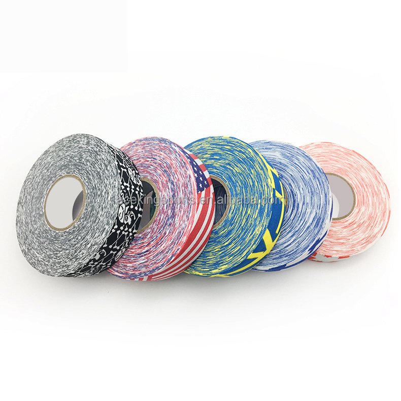 Hockey Tape Multipurpose Cloth Tape Roll For Ice & Roller Hockey Stick, Blade & Handle Protector - Strong Over Grip For Lacrosse