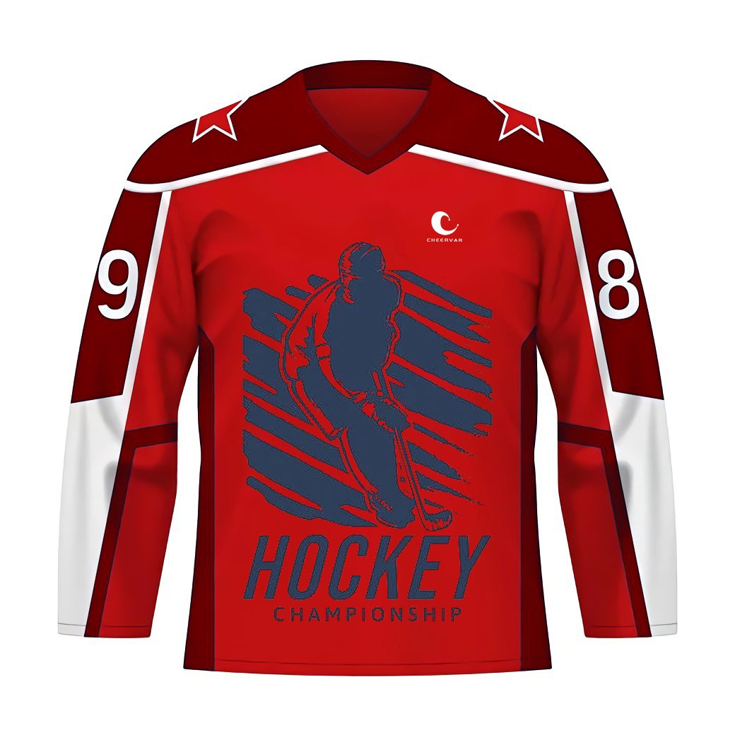 High Quality Customized Breathable Ice Hockey Jerseys Sublimation Youth Ice Hockey Wear