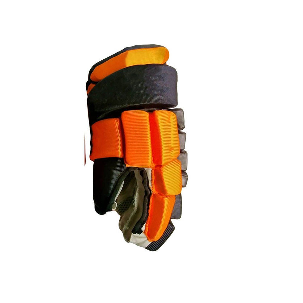 OEM Customized your club name ice hockey gloves Fully warm protected colorful practice ice hockey gloves