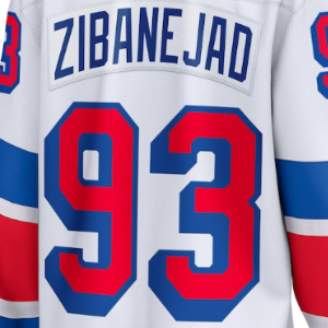 Stitched Ice Hockey Jerseys New York 10 Artemi Panarin 31 Igor Shesterkin 23 Adam F-ox 93 Mika Zibanejad 73 Matt Rempe