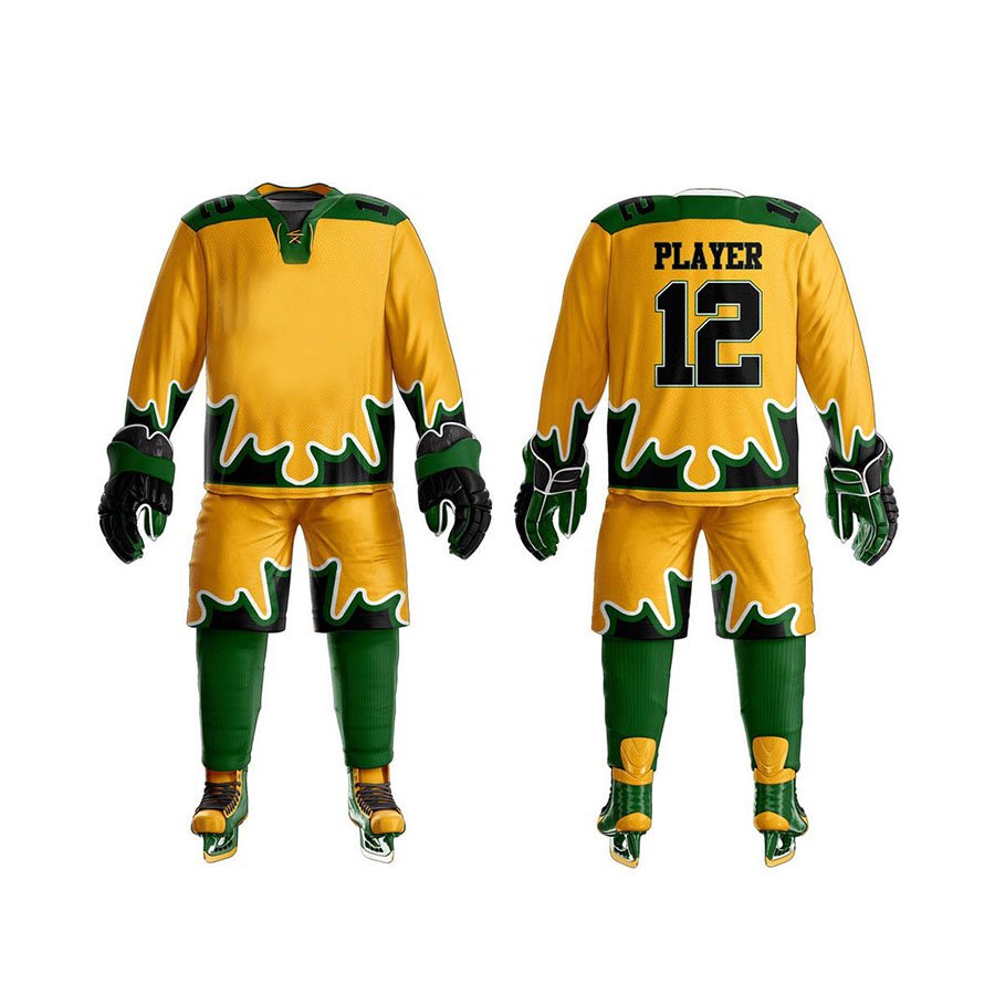 Wholesale Cheap Price New Fashion Customized Logo Ice Hockey Uniforms OEM Team Wear for Sports Printed Techniques
