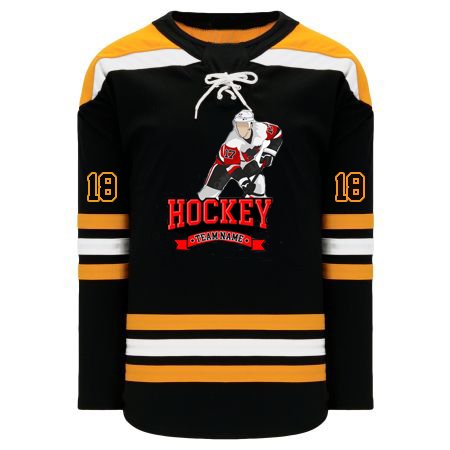 Lace up custom your design ice hockey uniform usa hockey jersey hockey jersey for team