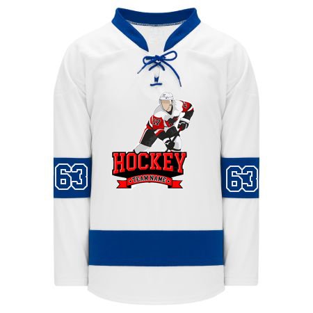 Lace up custom your design ice hockey uniform usa hockey jersey hockey jersey for team